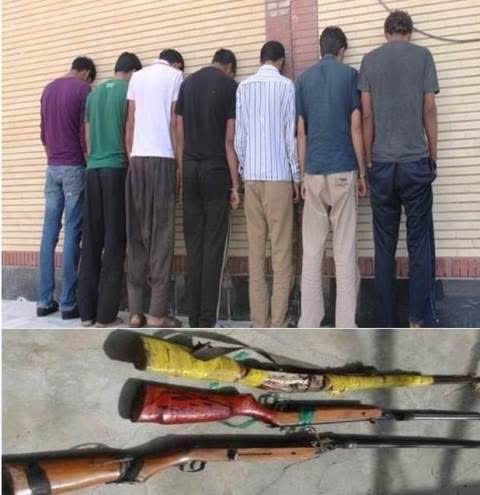 دستگيري 12 نفر از دارندگان سلاح و مهمات غيرمجاز در هرمزگان