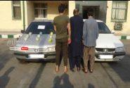 زمين گير شدن سوداگران مرگ با ۹۴ کيلو شيشه و هروئين