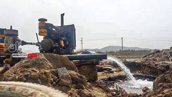 حفر و بهره برداری از چاه جایگزین آب شرب قلعه قاضی در کمتر از دو هفته