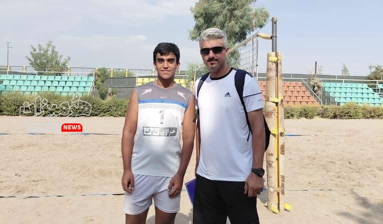 محمد بنایی والیبالیست نوجوان بستکی به اردوی تیم ملی والیبال ساحلی زیر ۱۶ سال دعوت شد