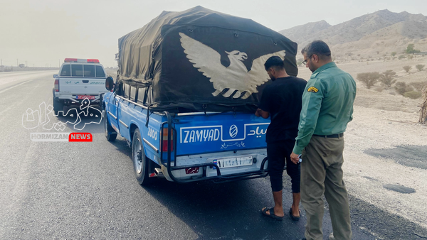 کشف و ضبط محموله چوب قاچاق در محور کهورستان–لار