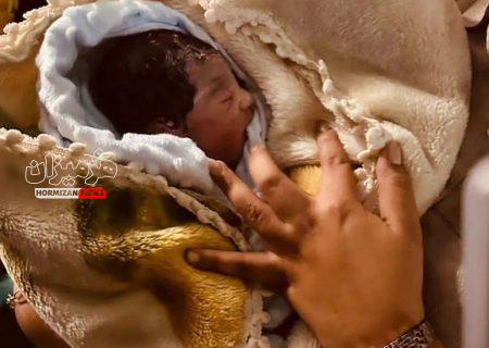 تولد نوزاد در مسیر دریایی بندر چارک به کیش با عملیات موفق امداد
