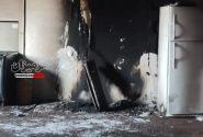 آتش سوزی در خوابگاه دانشجویی دخترانه بندرعباس با ۵ مصدوم