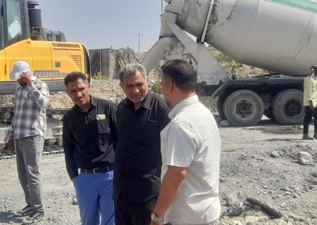 پیشرفت ۴۵ درصدی پل دهندر بشاگرد؛ تلاش برای غلبه بر چالش‌های سیل