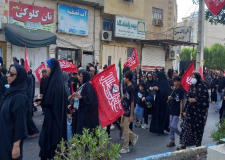 آغاز راهپیمایی جاماندگان اربعین در بندرعباس