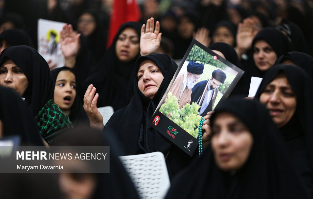 مراسم بزرگداشت چهلم «آقای شهید ایران» در مصلای تهران آغاز شد