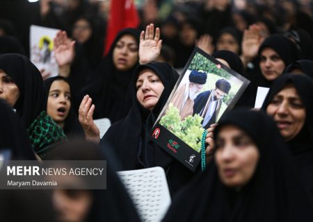 مراسم بزرگداشت چهلم «آقای شهید ایران» در مصلای تهران آغاز شد
