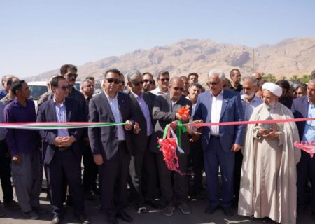 بهره‌برداری از ۱۰ کیلومتر بزرگراه داراب–بندرعباس