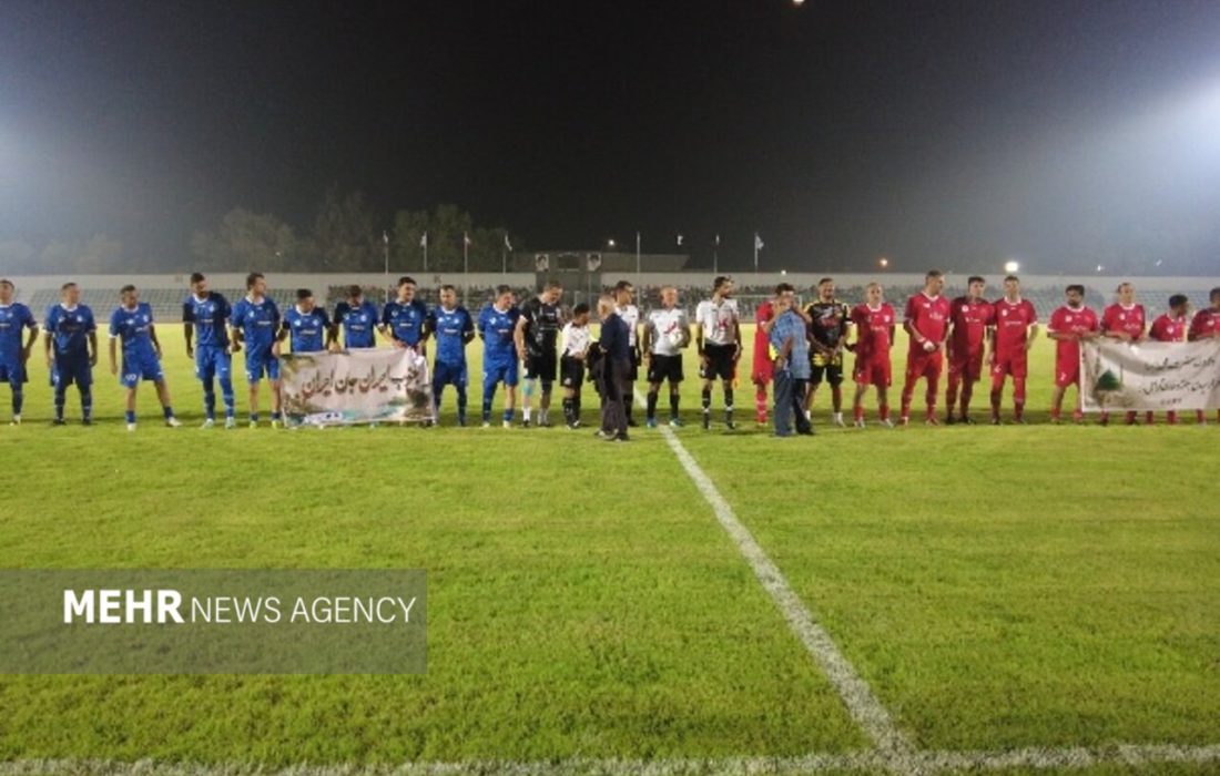 دیدار پیشکسوتان استقلال و پرسپولیس در جزیره کیش