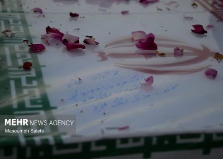 تشییع و تدفین شهید «محمد علی سالاری» در روستای اسلام آباد رودان