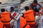 نجات جان ۶ گردشگر در آبهای هندورابی/ تمام سرنشینان شناور مضطر در سلامت کامل به کیش منتقل شدند