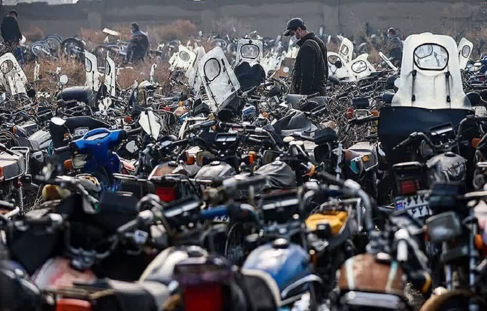 بیش از ۱۹ هزار موتورسیکلت توقیفی در هرمزگان فروخته شد