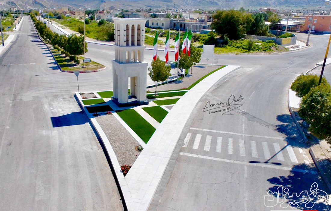عکس/ المان بادگیر در بستک