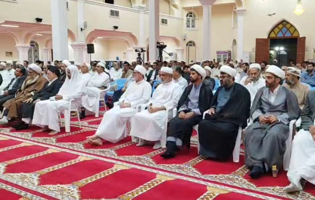 برگزاری محفل انس با قرآن در مسجد جامع اهل سنت بستک