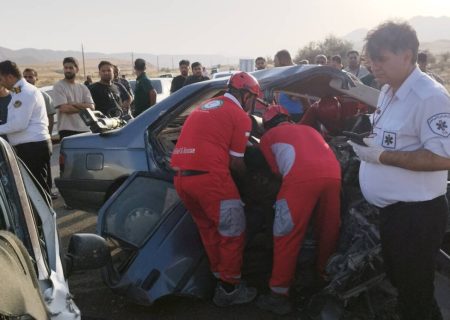 یک مصدوم و چهار فوتی در حادثه محور بستک–لارستان