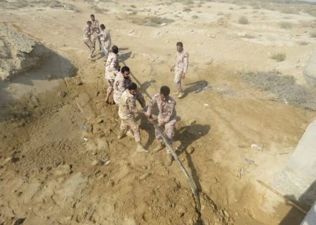 کشف و انهدام خط لوله قاچاق سوخت توسط مرزبانی هرمزگان