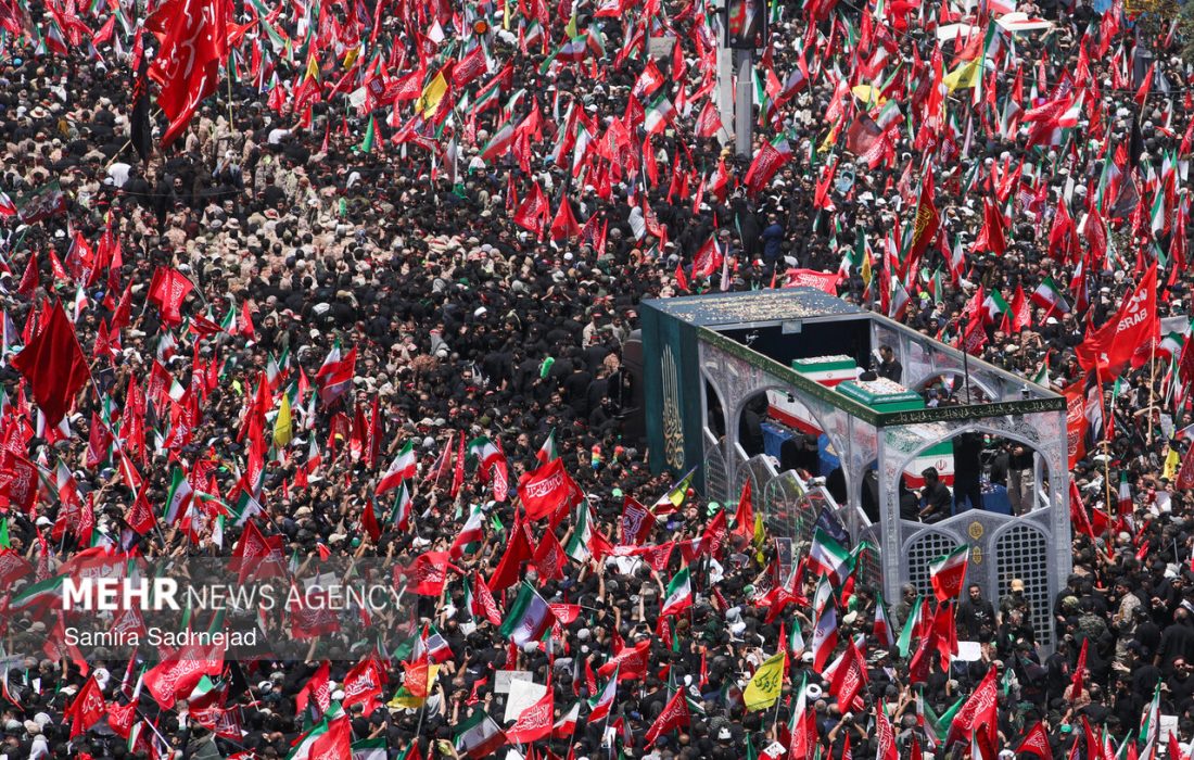 بدرود آقای شهید ایران؛ تهران برای همیشه با قائد امت خداحافظی کرد