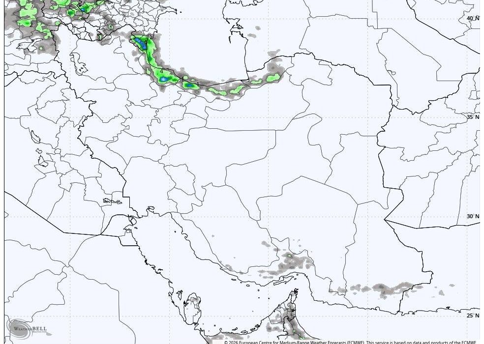 وضعیت جوی کشور در ۷۲ ساعت آینده؛ هشدار بارش‌های رگباری در ۲ استان
