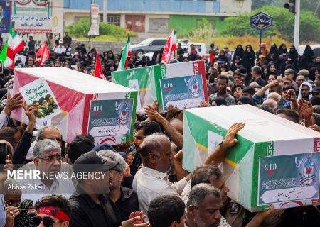 زمان برگزاری مراسم تشییع و خاکسپاری ۳ شهید حمله آمریکا در قشم اعلام شد