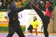 مسابقات کونگ‌فو قهرمانی بانوان هرمزگان برگزار شد