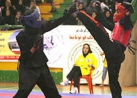 مسابقات کونگ‌فو قهرمانی بانوان هرمزگان برگزار شد