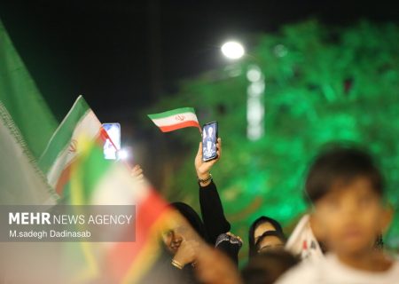 رجزخوانی بانوی قشمی پس از حمله ارتش تروریستی آمریکا به جزیره قشم