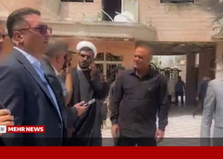 بازدید مدیر کل دادگستری هرمزگان از محل برگزاری مراسم عروسی