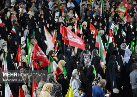 اجتماع مردم بندرعباس در حمایت از نظام اسلامی