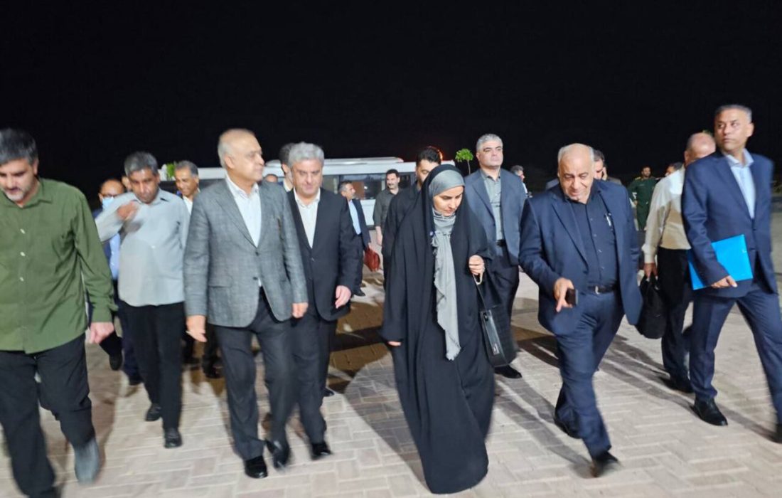 وزیر راه و شهرسازی وارد استان هرمزگان شد