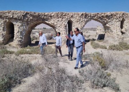 مطالعات مرمت پل تاریخی لاتیدان در هرمزگان آغاز شد