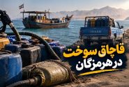 کشف مشک سوختی ماری‌شکل حاوی ۳۷ هزار لیتر گازوئیل قاچاق