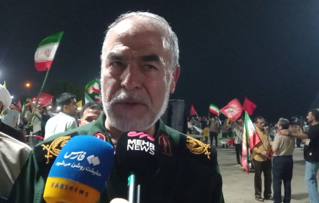 توضیحات معاون سیاسی سپاه در رابطه با وضعیت میدان و بلوف‌های ترامپ