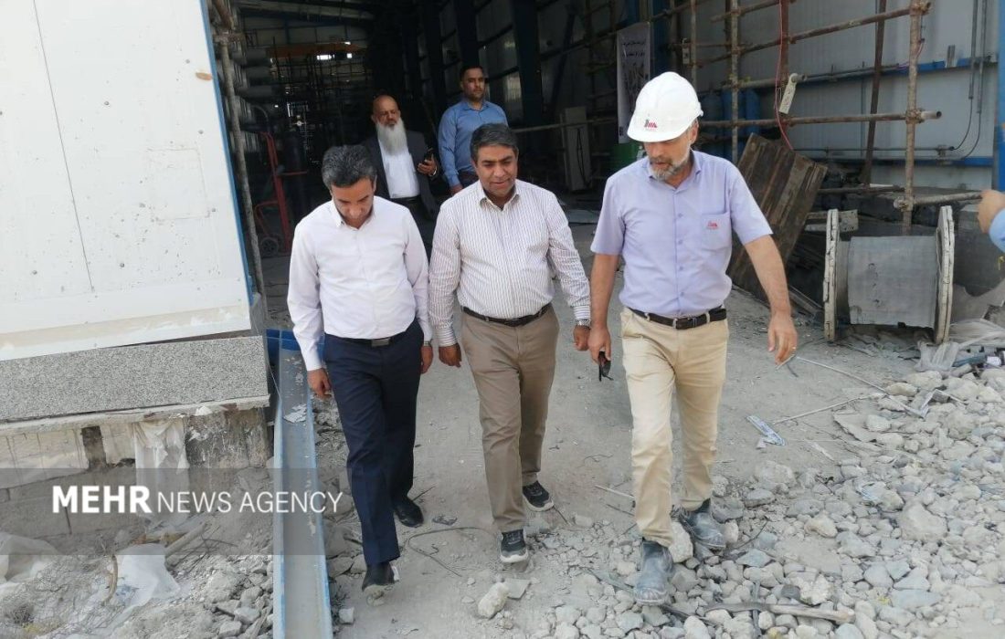 فاز نخست آب‌شیرین‌کن چارک ظرف دو ماه آینده وارد مدار می‌شود