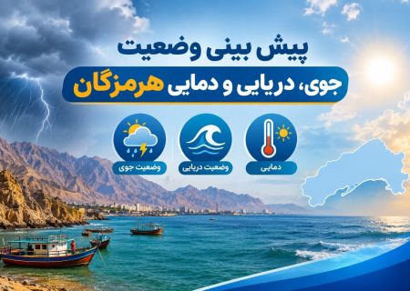 پیش‌بینی هواشناسی هرمزگان برای روز پنجشنبه ۷ آبان